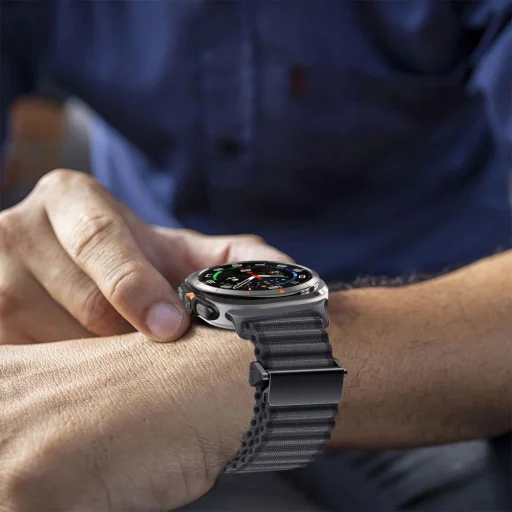 Tech-protect Weave Pro Samsung Galaxy Watch Ultra (47 Mm) Fekete - 3