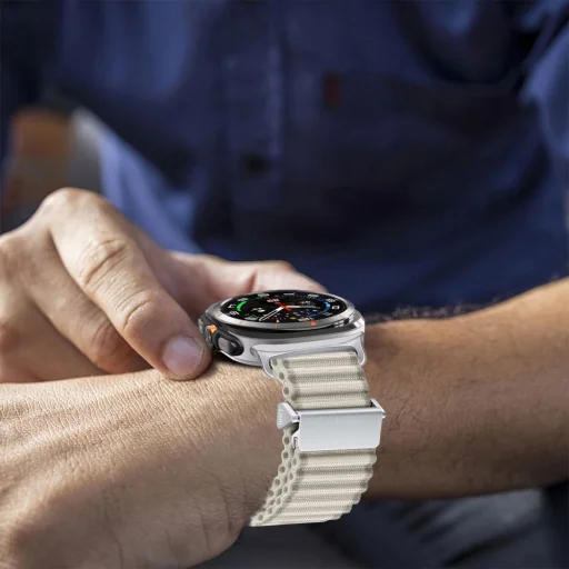 Tech-protect Weave Pro Samsung Galaxy Watch Ultra (47 Mm) Crayon Fehér - 3