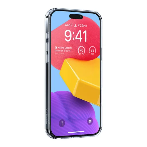 Torras Ostand Pro tok iPhone 16 Pro-hoz (Átlátszó) - 4