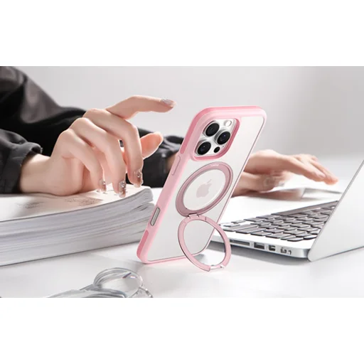 Etui Torras Ostand R Fusion tok iPhone 16 Pro (Pink) - 3