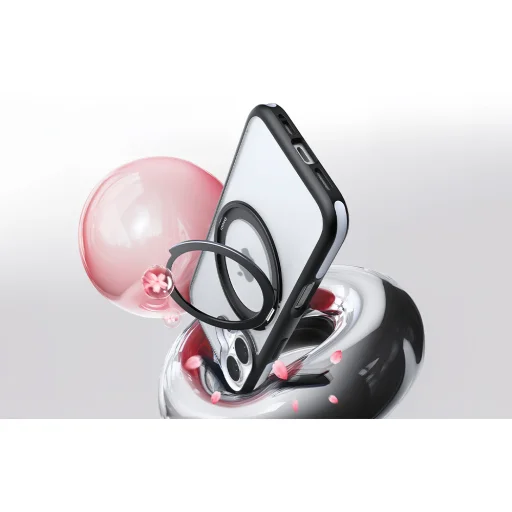 Etui Torras Ostand R Fusion iPhone 16 Plus tok (Fekete) - 3