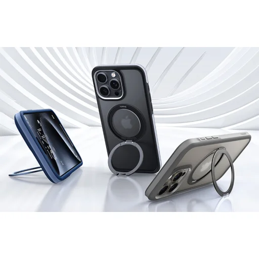 Torras Ostand R Fusion tok iPhone 16 Pro-hoz (Szürke) - 2