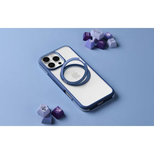 Torras fliptok Pstand iPhone 16 Pro-hoz (tengerészkék) - 3