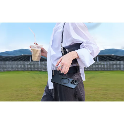 Torras Ostand Pro tok iPhone 16 Pro Max (Fekete) - 7