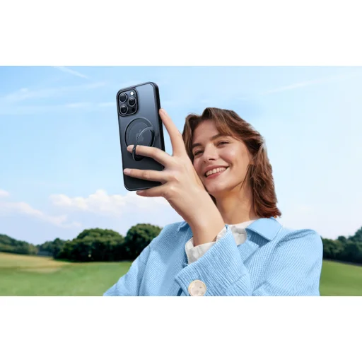 TORRAS Ostand Pro tok iPhone 16 Pro (Kék) - 5