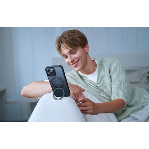 TORRAS Ostand Pro tok iPhone 16 Pro (Kék) - 7