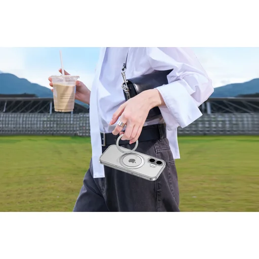 Etui Torras Ostand Pro tok iPhone 16-hoz (Átlátszó) - 7