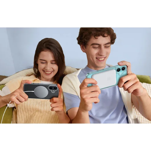 Etui Torras Ostand Pro tok iPhone 16-hoz (Átlátszó) - 8