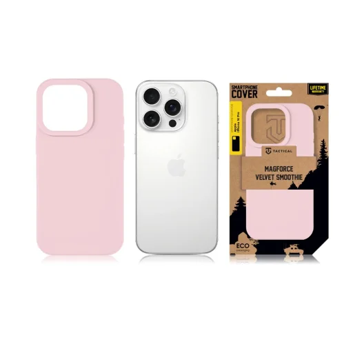 Tactical MagForce Velvet Smoothie tok Apple iPhone 16 Pro Pink Panther - 5