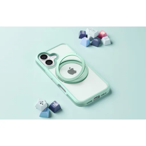 Torras Ostand R Fusion tok iPhone 16-hoz (Zöld) - 3