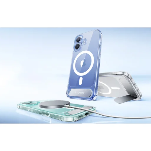 Torras Pstand tok iPhone 16 Plus-hoz (átlátszó) - 6