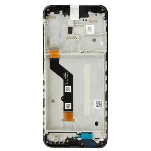 Motorola G9 Play LCD displej + Dotyková plocha + Rám čierny (Service Pack) - 2