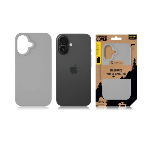 Tactical MagForce Velvet Smoothie tok Apple iPhone 16 Foggy - 5