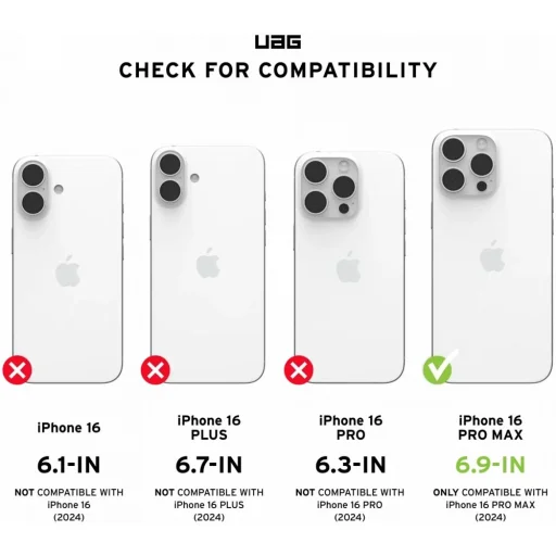 (UAG) Urban Armor Gear Monarch Pro iPhone 16 Pro Max tok szénszálas - 8