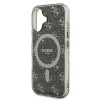  iPhone 16 Barna Original Case GUESS IML 4G Background Magsafe GUHMP16SH4DTEW tok thumbnail