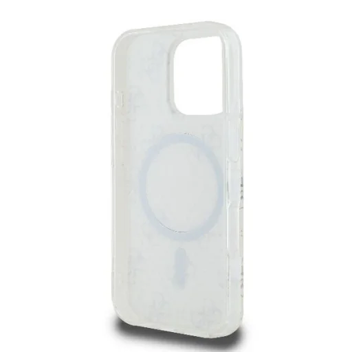  iPhone 16 Pro fehér Original Case GUESS IML 4G Background Magsafe GUHMP16LH4DTEH tok - 7