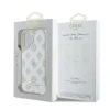  iPhone 16 Fehér Original Case GUESS hardcase Peony Script MagSafe GUHMP16SPGPYSH tok thumbnail