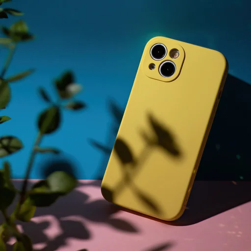 Mag Invisible tok iPhone 15 Pro 6,1" pasztellsárga - 8