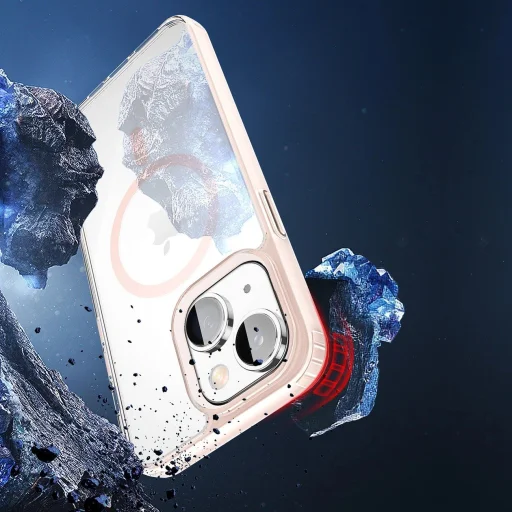 Dux Ducis Clin2 tok iPhone 14 Plus-hoz mágneses MagSafe rózsaszín - 8