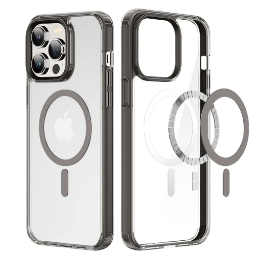 Dux Ducis Clin2 tok iPhone 14 Pro Max Magnetic MagSafe tok szürke - 2