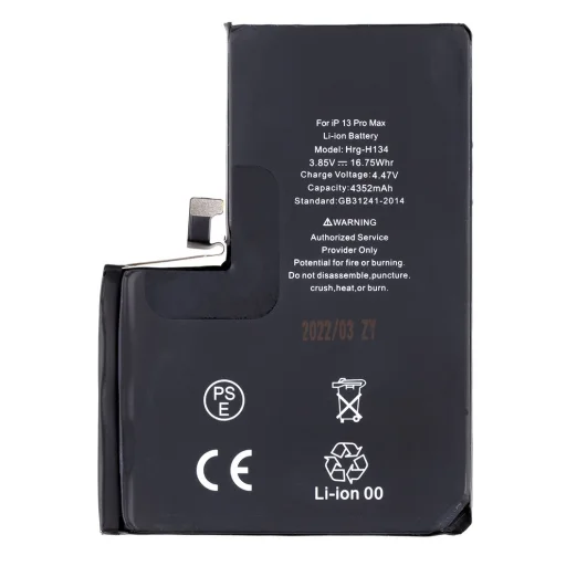 Akkumulátor iPhone 13 Pro Max 4352mAh Li-Ion (Bulk) - 1