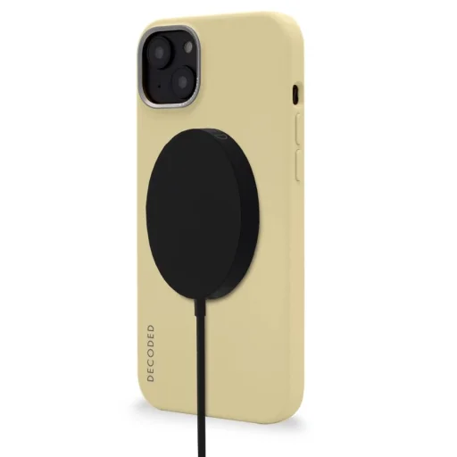 Decoded Szilikon Tok MagSafe-fel iPhone 13 / iPhone 14 - sárga tok - 2