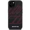 AMG Szilikon Nagy Rombuszmintás MagSafe tok iPhone 15 Plus / 14 Plus - Fekete thumbnail