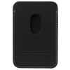 Audi Mágneses szintetikus bőr pénztárca kompatibilis MagSafe - fekete thumbnail