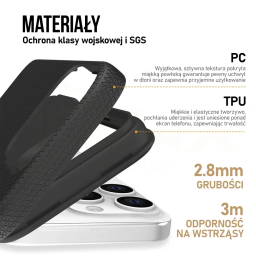 Vmax Triangle tok iPhone 15 Plus 6,7" fekete - 13