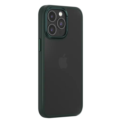 Comma tok Joy Elegant iPhone 15 Plus-hoz, tengerészkék-zöld - 1