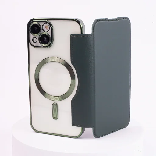 Smart Chrome Mag tok iPhone 15 Pro Max 6,7" zöld - 5