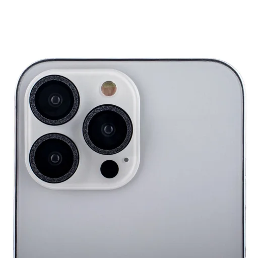 Lencsevédő üveg iPhone 15 Plus 6,7" fekete csillogó (2 db) - 2