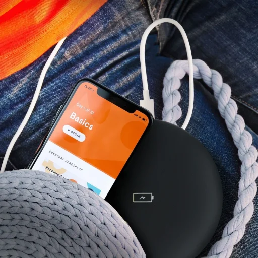 FORCELL F-ENERGY gyors vezeték nélküli töltő Qi QC 15W fekete - 8