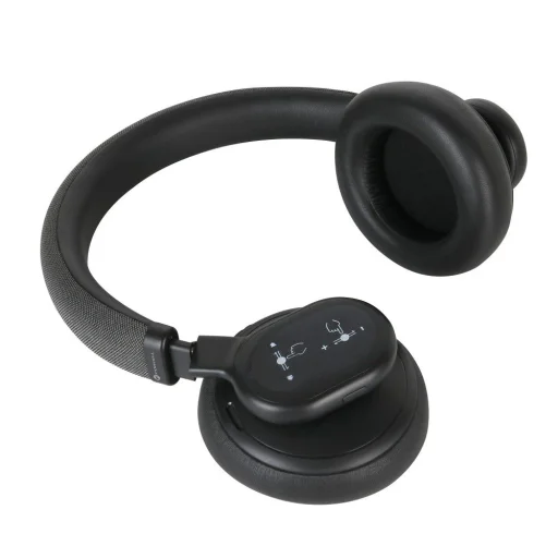  FORCELL F-AUDIO ANC Touch Beat fekete vezeték nélküli fejhallgatók - 3