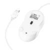 HOCO vezetékes egér USB A GM13 1,5 m fehér thumbnail