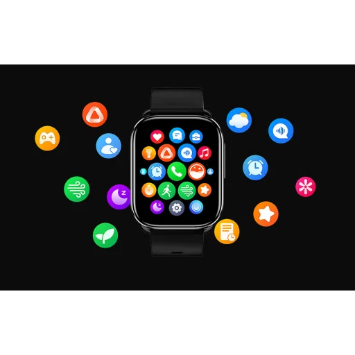 Smartwatch QCY WATCH GS (fekete) - 7