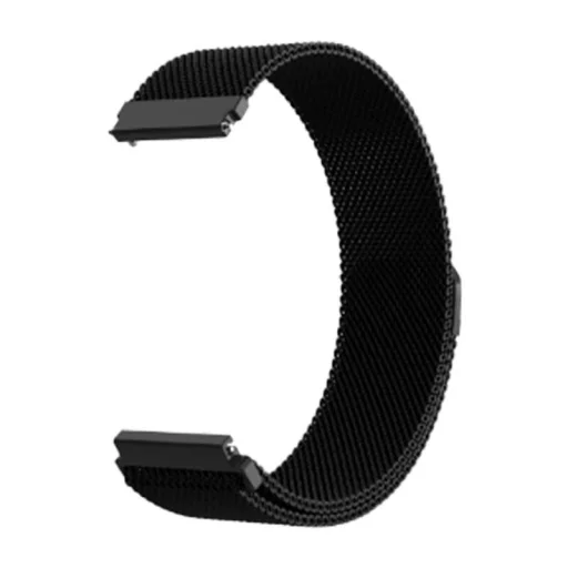 Colmi okosóra szíj mágneses karkötő fekete 22 mm - 1