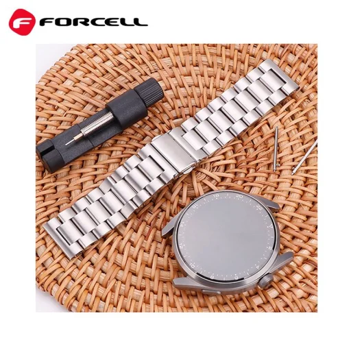 FORCELL F-DESIGN FS06 strap for SAMSUNG Watch 22 mm silver - 3