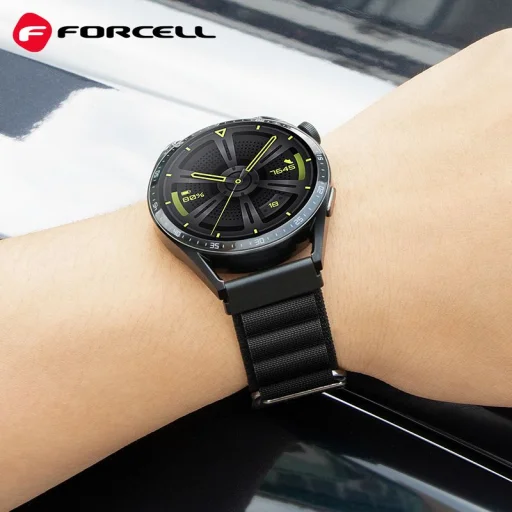 FORCELL F-DESIGN FS05 szíj SAMSUNG Watch 20 mm fekete - 2