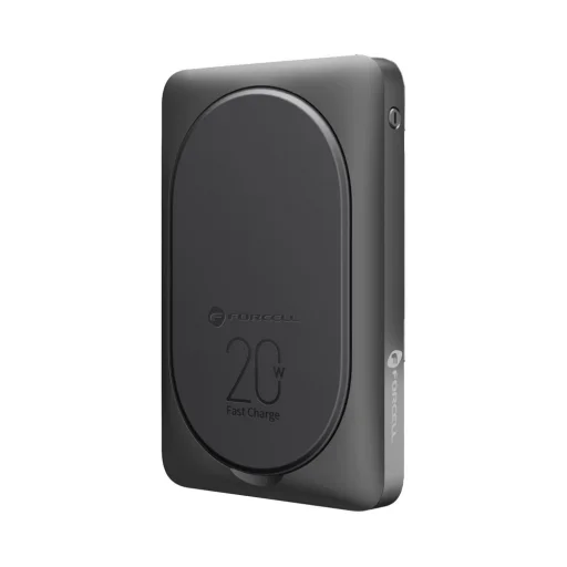 FORCELL F-ENERGY F10K2 MagStand powerbank MagSafe PD QC3.0 5A 20W 10 000mAh fekete - 1