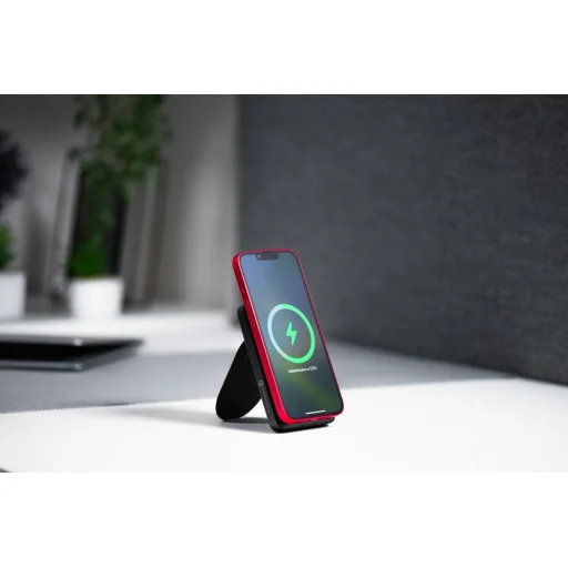 FORCELL F-ENERGY F10K2 MagStand powerbank MagSafe PD QC3.0 5A 20W 10 000mAh fekete - 11