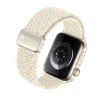 FORCELL F-DESIGN FA02 nylon mágneses szíj Apple Watch 42 / 44 / 45 / 49 mm lila arany thumbnail