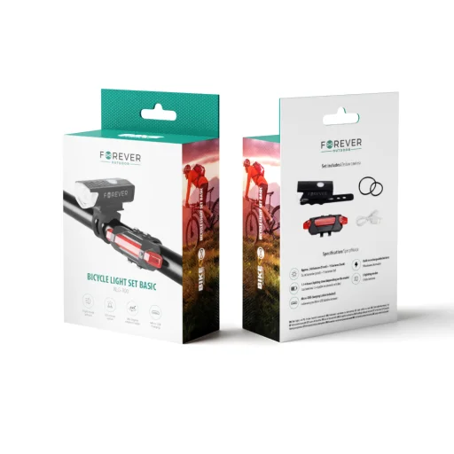 Kerékpárlámpa szett Basic BLG-100 Forever Outdoor - 3