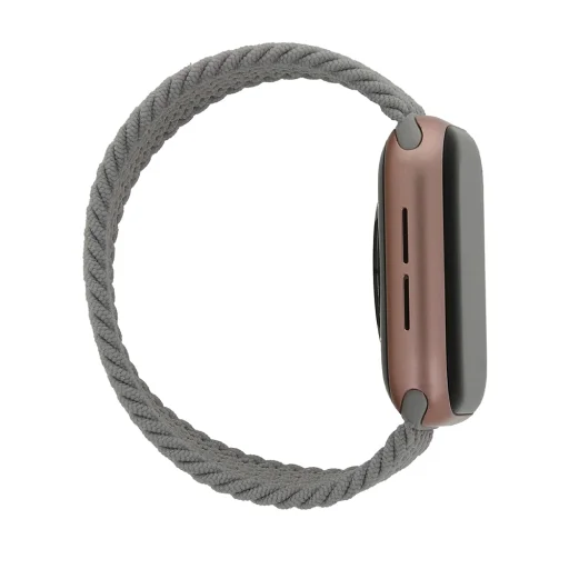 Rugalmas szíj XS Apple Watch 42/44/45 mm, 135 mm, világosszürke - 3