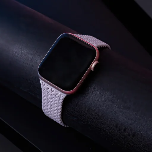 Rugalmas szíj XS Apple Watch 42/44/45 mm, 135 mm, világosszürke - 4