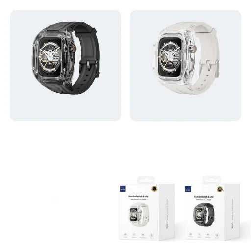 WiWU - Wi-WB013 Rambo Watch Band 42/44/45mm - fekete - 8