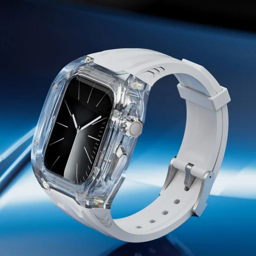 WiWU - Wi-WB013 Rambo szíj 42/44/45mm - fehér - 5