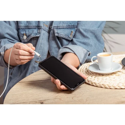 FORCELL F-ENERGY C703 kábel USB A - Lightning MFi 2,4A 12W 1 m fehér - 5