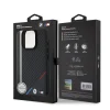 iPhone 16 Pro čierny kryt BMW M PU Carbon Tricolor Stripe MagSafe thumbnail