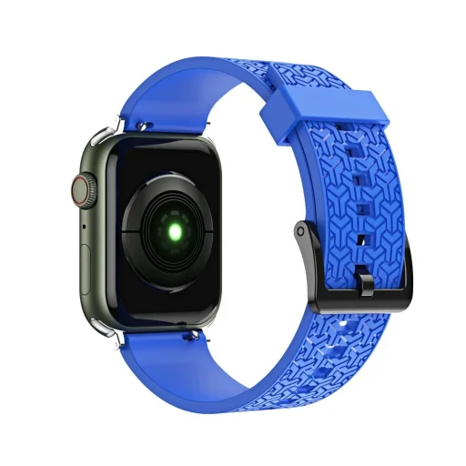 Y szíj Apple Watch 7 / SE (45/44 / 42mm) szíj kék - 2